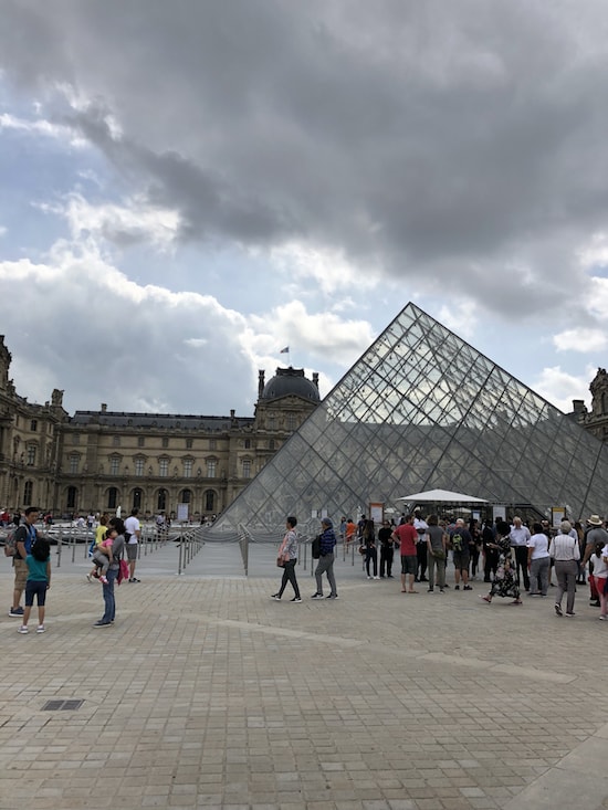 フランスの首都パリにあるルーブル美術館