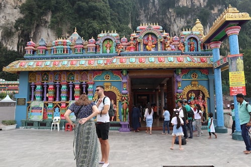 寺院の入り口の画像