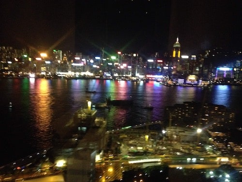 香港の夜景画像